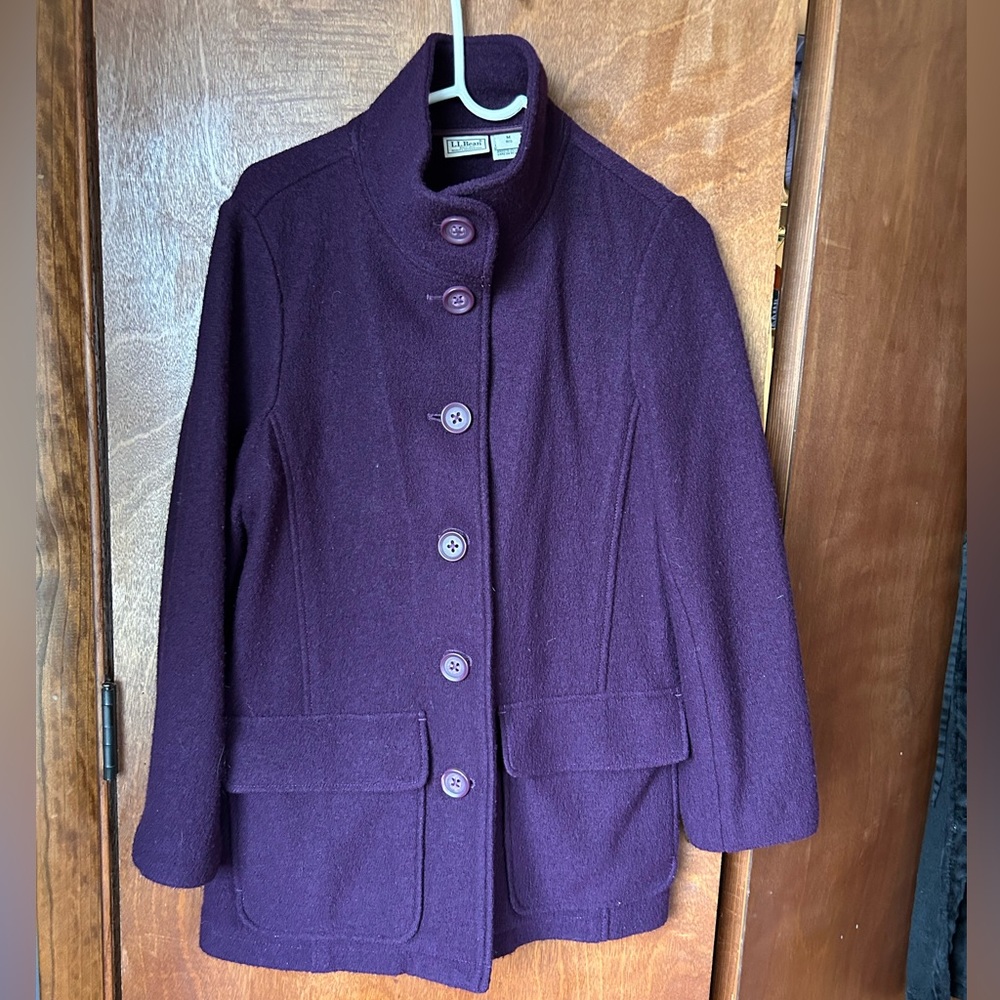 Women’s LLBEAN 100% Wool Light Sweater Coat